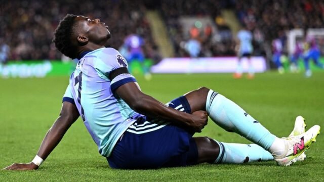 Atualizacao-de-lesao-de-Bukayo-Saka-o-ala-do-Arsenal.jpg Atualização de lesão de Bukayo Saka: o ala do Arsenal tem "boa chance" de retornar da cirurgia do tendão após interrupção internacional | Notícias de futebol