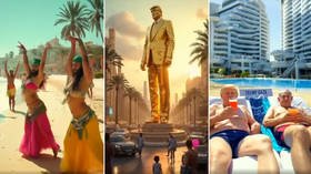 Campo de golfe Trump direcionado à proposta de Gaza (vídeo) – RT World News Campo de golfe Trump direcionado à proposta de Gaza (vídeo) - RT World News