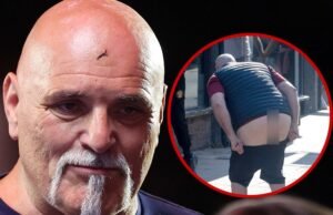 John Fury Moons câmeras enquanto saem com Tyson, Tommy John Fury Moons câmeras enquanto saem com Tyson, Tommy