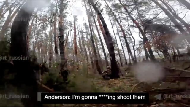 Momento do coração Brit Fighter é apreendido por Putin Forces - após uma escolha de segunda -sele
