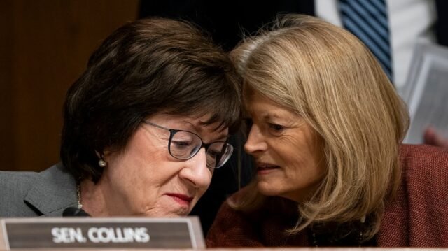 Murkowski, Collins expressou preocupações antes da indicação da Casa Branca Weldon
