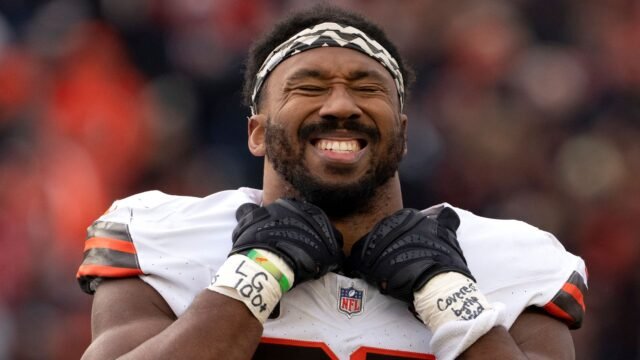 Myles Garrett: Cleveland Browns Edge Rusher concorda na NFL Record Breaking Contract Extension | NFL News

