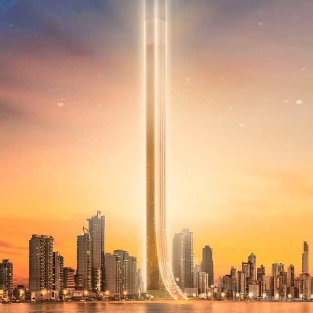 Novos-detalhes-do-bloco-de-apartamentos-mais-altos-do-mundo.jpg Novos detalhes do bloco de apartamentos mais altos do mundo revelado - incluindo o preço das coberturas de lux quase 2x altura do fragmento - o sol