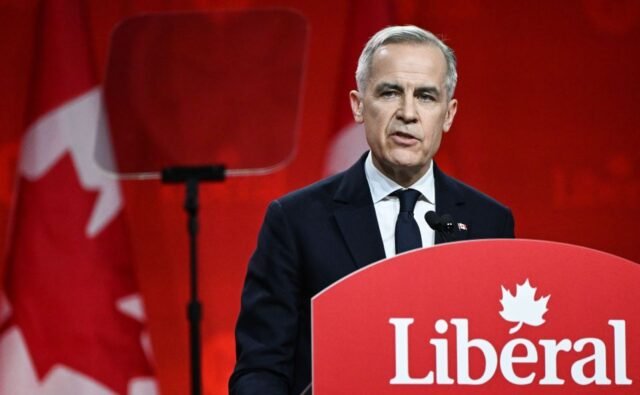 Os canadenses querem que o Brexit-Bashing Ex-Boe Restraer e o novo primeiro-ministro Mark Carney para trazê-los para a UE para vencer o plano de aquisição de Trump
