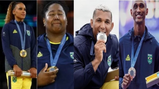 Paris 2024 Olimpíadas: Atletas Negros ganharam mais da metade das medalhas individuais do Brasil
