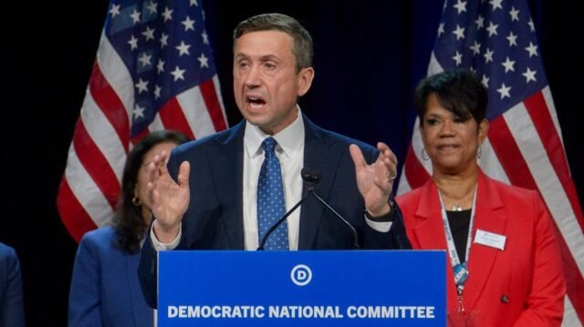 Presidente do DNC: Trump disse aos alunos que ele não dá a mínima para eles 'com a mudança contra o Departamento de Educação
