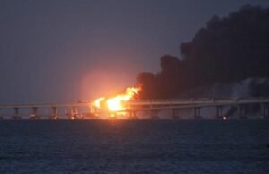 Riscos nucleares aumentando: Putin agora ‘um animal encurralado’, retalia para ataque da ponte da Crimea Riscos nucleares aumentando: Putin agora 'um animal encurralado', retalia para ataque da ponte da Crimea