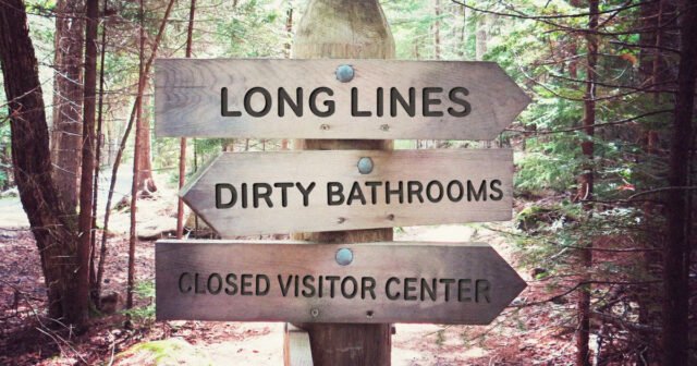 Trabalhadores do Parque Nacional Ordenados a usar pontos de discussão nos cortes de Trump - ProPublica
