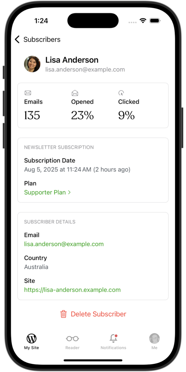 Conheça o novo recurso de assinantes no Jetpack Mobile - Wordpress.com Notícias
