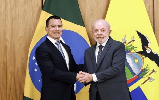 Lula e Noboa discutem o comércio além das discrepâncias ideológicas - MERCOPRESS
