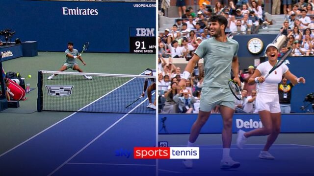 US Open Mixed Doubles: Jack Draper, Jessica Pegula venceu Emma Raducanu, Carlos Alcaraz na primeira rodada | Notícias de tênis
