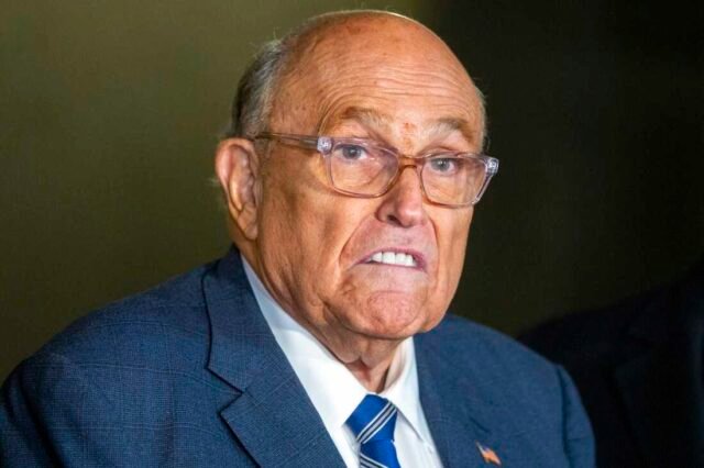 Rudy Giuliani hospitalizado após acidente de carro, diz o porta -voz

