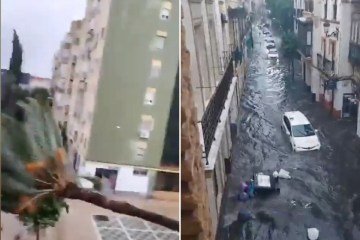 Videos-de-terror-mostram-inundacoes-de-alerta-vermelho-na-Espanha.jpg Vídeos de terror mostram inundações de alerta vermelho na Espanha com motoristas presos em carros