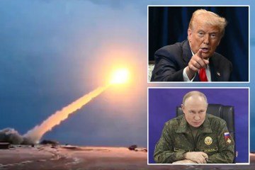 Vídeos mostram uma gigantesca barragem russa QUEBRADA após uma blitz de drones na Ucrânia enquanto a água jorra no último golpe contra o belicista Putin Vídeos mostram uma gigantesca barragem russa QUEBRADA após uma blitz de drones na Ucrânia enquanto a água jorra no último golpe contra o belicista Putin