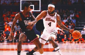 Apesar do desempenho de 35 pontos de JT Toppin, Illinois sobreviveu à Texas Tech Apesar do desempenho de 35 pontos de JT Toppin, Illinois sobreviveu à Texas Tech