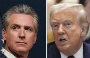 Explosões em Newsom relataram que o plano de Trump de perfurar a costa da Califórnia foi considerado ‘morto na chegada’ Explosões em Newsom relataram que o plano de Trump de perfurar a costa da Califórnia foi considerado 'morto na chegada'