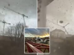 Mulher britânica, 85 anos, morta quando ‘TORNADO’ atingiu parque de caravanas e hotel em Albufeira, deixando 28 feridos Mulher britânica, 85 anos, morta quando 'TORNADO' atingiu parque de caravanas e hotel em Albufeira, deixando 28 feridos