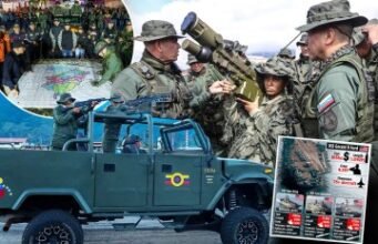 Trump declara Operação Southern Spear e ‘poderia atacar a Venezuela em dias com Don oferecendo planos de guerra pelos chefes de guerra’ Trump declara Operação Southern Spear e 'poderia atacar a Venezuela em dias com Don oferecendo planos de guerra pelos chefes de guerra'