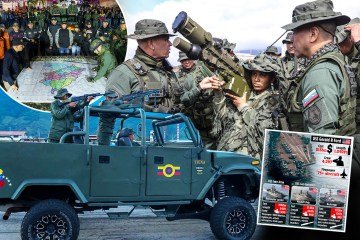 Trump declara Operação Southern Spear e ‘poderia atacar a Venezuela em dias com Don oferecendo planos de guerra pelos chefes de guerra’ Trump declara Operação Southern Spear e 'poderia atacar a Venezuela em dias com Don oferecendo planos de guerra pelos chefes de guerra'